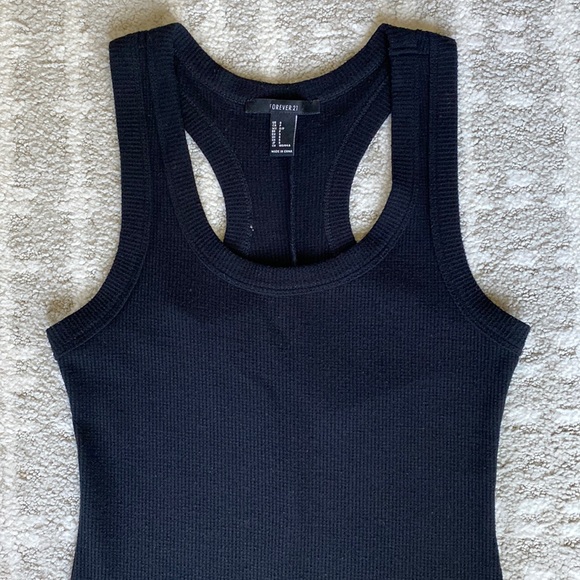 •Forever 21• Razor Back Waffle Mini Dress - Picture 3 of 5